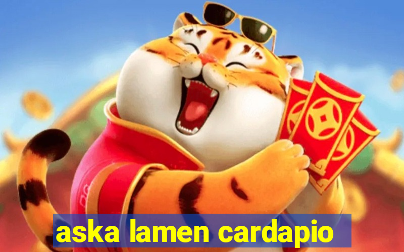 aska lamen cardapio